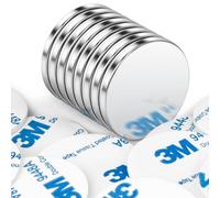 Wukong 32×3mm Aimant Puissant, 8 Pièces Aimant Autocollant Puissant, Aimant Néodyme Super Puissant pour Plaques Magnétiques, Planches en Bois et Carreaux