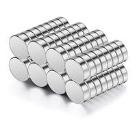 Wukong 64 Pièce Aimants en Néodyme, 8 x 3mm Aimants pour Réfrigérateur Magnet Frigo Polyvalents