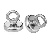 Wukong Aimant à œillet en néodyme 32 mm Adhérence 35 kg Super Forte Crochet Magnétique Magnétique Magnétique