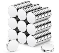 Wukong Aimant rond en néodyme puissant - 10 x 2 mm - Petits aimants puissants - Pour tableau magnétique, réfrigérateur et bureau