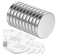 Wukong Aimants en Néodyme,10 Piece Aimant Frigo Ultra Puissant 30x4mm Petits Aimants Ronds pour Réfrigérateur Tableau Blanc Interactif
