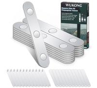 Wukong Aimants pour Moustiquaire - Lot de 12 aimants puissants autocollants et réutilisables pour fixer les moustiquaires aux fenêtres, sans perçage, pour une utilisation intérieure et extérieure