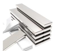 Wukong Aimants Puissants,60x10x3mm | 10 Pièces Aimant Autocollant Magnet, Aimant Plat,Aimant Neodyme Super Puissant pour Bricolage, Bureau, la Cuisine et l'entrepôt