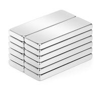 Wukong Lot de 12 mini aimants rectangulaires en néodyme extra puissants - 30 x 10 x 3 mm - Pour tableau magnétique, tableau blanc, tableau d'affichage, réfrigérateur, et bien plus encore