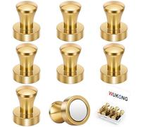 Wukong Lot de 8 aimants puissants en néodyme - 16 x 20 mm - Pour tableau magnétique, réfrigérateur et bureau