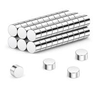 Wukong N45 Mini aimants forts, 3x2mm | 60 pièces d'aimants néodyme Petits mais forts pour réfrigérateur, bureau, imprimante 3D, maquette et projet de bricolage