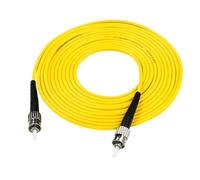 WUKUBO Câble de raccordement de Fiber optique FC LC SC APC à SC LC UPC, cordon de raccordement monomode 652D, câble d'alimentation 1M3m 5m 10m 20m 30m 50m(UPC ST-ST,20m)