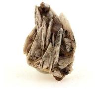 WULFENITE + BARYTE en provenance de FRANCE, Lantignié, Beaujeu - Rare Minéral de Collection, 53.3 ct - Certificat d'Authenticité Inclus 32 x 21 x 13 mm G