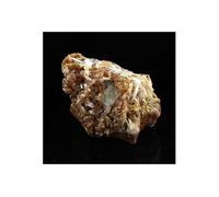 WULFENITE + FLUORITE en provenance de FRANCE, Lantignié, Beaujeu - Pierre et Cristal Naturelle, Couleurs vives, Collection Minérale 189.5 ct - Certificat d'Authenticité Inclus 35 x 30 x 20 mm G