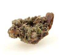 WULFENITE + MIMETITE en provenance de FRANCE, Lantignié, Beaujeu - Rare Minéral de Collection, 22.4 ct - Certificat d'Authenticité Inclus 23 x 16 x 11 mm G