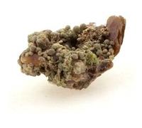 Wulfenite + Mimetite. 22.4 Ct. Lantignié, France. Rare.