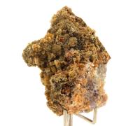 WULFENITE - Pierre Naturelle en Provenance de France, Lantignié, Beaujeu, Rhône - Rare cristal de wulfenite et mimétite, fluorite, 193.1 ct - Certificat d'Authenticité Inclus 46 x 36 x 20 mm G