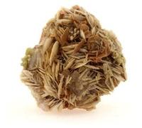 WULFENITE - Pierre Naturelle en Provenance de France, Lantignié, Beaujeu, Rhône, Auvergne-Rhône-Alpes - Rare cristal de wulfenite, baryte et fluorite 107.6 ct - Certificat d'Authenticité Inclus 32 x 3