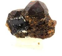 WULFENITE - Pierre Naturelle en Provenance des USA, Red Cloud Mine, La Paz Co., Arizona - Cristal de Couleur Orange Vif, Minéral Rare - 30.29 ct - Certificat d'Authenticité Inclus 14 x 11 x 2 mm Orang