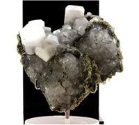 Calcite, Pyrite. 3184.5 Ct. El Hammam Mine, Meknès, Maroc.