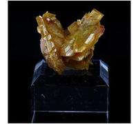 WULFENITE - Pierre Naturelle en Provenance du Mexique, La Morita Mine - Cristal de Couleur Jaune Vif 253.5 ct - Certificat d'Authenticité Inclus 26 x 26 x 25 mm Jaune G