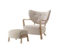 Wulff ATD2 Fauteuil Karakorum 003/Chêne Incl. Pouf ATD3