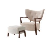 Wulff ATD2 Fauteuil Karakorum 003/ Noyer Incl. Pouf ATD3