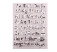 WuLi77 Tampon en silicone pour scrapbooking et scrapbooking