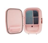 Wulimasun Mini Frigo,12l Cosmétiques Rouge à Lèvres Réfrigérateur Stockage Réfrigérateur Cosmétiques de Beauté à la Maison, Mini Réfrigérateurs Pour Boissons (Rose)