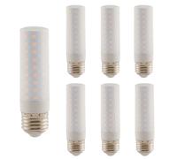 WULUN E27 15W LED Ampoule maïs, lampe à économie d'énergie avec couvercle givré, 15W équivalent 150W halogène, 1500lm Blanc Chaud 3000K, AC/DC 110V - 240V, 360 °Angle de faisceau, Non dimmable, 6 Pcs