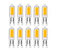 WULUN Lot de 10 Ampoules LED G9,25 W Lampe 3000K Blanc Chaud 250 Lumens,Équivalent Ampoule Incandescente de 25W,360°Angle de Faisceau,AC 220-240V,Non Réglable