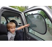 Wumbi 2x fenêtre de voiture pare-soleil pare-soleil anti-UV voiture pare-soleil adhésif réutilisable