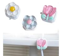 WUMZIRA 3 Pack Clips Câble, Organisateur Câble Magnetique, Organisateur de Câble avec Auto-adhésifs, Magnetic Cable Clips, Support Cable pour Maison, Bureau Cable Management (Multicolore)