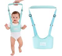 WUMZIRA Harnais Bébé pour Aide à la Marche, Harnais de Sécurité Enfant Réglable et Respirant, Bretelles d'Apprentissage Premier Pas, Ceinture de Protection Marche Bébé Quatre Saisons, Vert Lapin