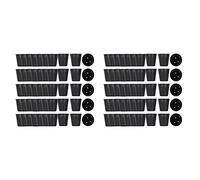 Wunder 1000 Pièces Séries Pot de Pépinière en Plastique Conteneur de Propagation de Plantes Sac Fournitures de Jardin 8cmX8cm