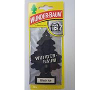Wunder-baum Black Ice voiture Papier - Assainisseur d'air (Papier, voiture, noir)