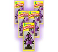 Wunder-Baum Lot de 5 désodorisants pour voiture parfumés + stylo light-tribe (Relax)