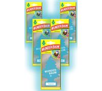 Wunder-Baum Lot de 5 désodorisants pour voiture + stylo light-tribe (tropical)