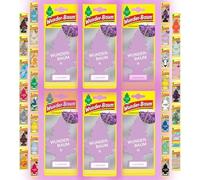 Wunder-Baum Lot de 6 désodorisants pour voiture + stylo light-tribe (lavande)