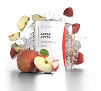 Wunder Cure Dents aromatisés en bois de bouleau - Pomme - 30 cure-dents aromatisés emballés individuellement - Saveur longue durée - Haleine fraîche - Aide aux pauses sans tabac - Sans sucre