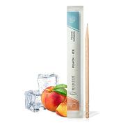 Wunder Cure-Dents avec Saveur - 200 Cure-Dents Individuels - 8 Saveurs Variées - Idéal pour Rafraîchir l'Haleine et Usage Quotidien - pêche-ice