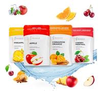 Wunder Cure-Dents avec Saveur - Set de 4 Boîtes - 100 Cure-Dents par Boîte - 4 Saveurs Uniques - Parfait pour l'Haleine Fraîche et le Soin Oral