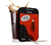 Wunder Cure-dents - Cola - 100 cure-dents aromatisés - Cure-dents Cola - contre la mauvaise haleine - haleine fraîche - Hygiène bucco-dentaire