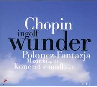 WUNDER INGOLF (piano) - Concerto n° 1 pour paino, Ballade OP.52, Etudes, Mazurka, Rondo
