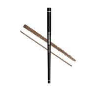 Wunder2 Dual Brow Liner Crayon à Sourcils à Pointe en Biseau/Pointe Ultra Fine, Haute Précision, Teinte Noir/Brun, 1 Unité