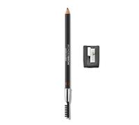 Wunderbrow Micro-Classic Easy Fill Crayon à Sourcils, Pointe Précision 2,5 mm, Longue Tenue, Fini Naturel, Vegan & Sans Cruauté, avec Goupillon & Taille-Crayon (Noir/Brun)