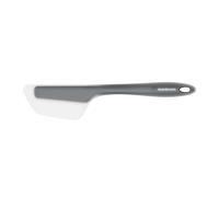 Wundermix - FlexiSpatel® Spatule flexible en silicone (28,5 cm) • Spatule idéale pour vider les bols de mixeurs de cuisine courants • Couleur : gris