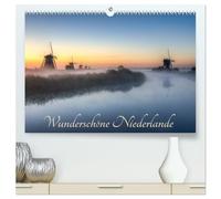 Wunderschöne Niederlande (hochwertiger Premium Wandkalender 2026 DIN A2 quer), Kunstdruck in Hochglanz: Entdecken Sie die Einzigartigkeit der niederländischen Städte und Landschaften.