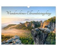 Wunderschönes Elbsandsteingebirge (Wandkalender 2026 DIN A3 quer), CALVENDO Monatskalender: Erleben Sie die Schönheit des Elbsandsteingebirges.