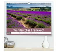 Wundervolles Frankreich (hochwertiger Premium Wandkalender 2026 DIN A2 quer), Kunstdruck in Hochglanz: Die atemberaubenden und abwechslungsreichen Landschaften eines der schönsten Länder Europas