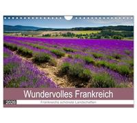 Wundervolles Frankreich (Wandkalender 2026 DIN A4 quer), CALVENDO Monatskalender: Die atemberaubenden und abwechslungsreichen Landschaften eines der schönsten Länder Europas