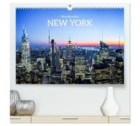 Wundervolles New York (hochwertiger Premium Wandkalender 2026 DIN A2 quer), Kunstdruck in Hochglanz: Erlebe den pulsierenden Herzschlag von New York.