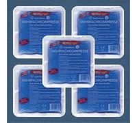 Wundmed Lot de 5 ® Compresses chaud/froid Coussin rafraîchissant/froid 13 x 14 cm, professionnels Pack