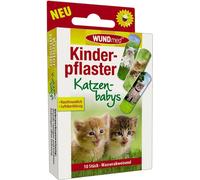 Wundmed Lot de 10 pansements pour enfant - Pour bébés et chats
