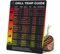 WUNI Accessoire de barbecue pour homme - Guide de thermomètre magnétique pour barbecue, température de barbecue, thermomètre à viande, cadeau pour homme, barbecue à gaz et barbecue électrique